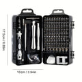 Torqix - 115-in-1 Precision Screwdriver Set with Triangular Head | Anti-Slip Handle for iPhone, Android, Laptop, Watch & Glasses Repair