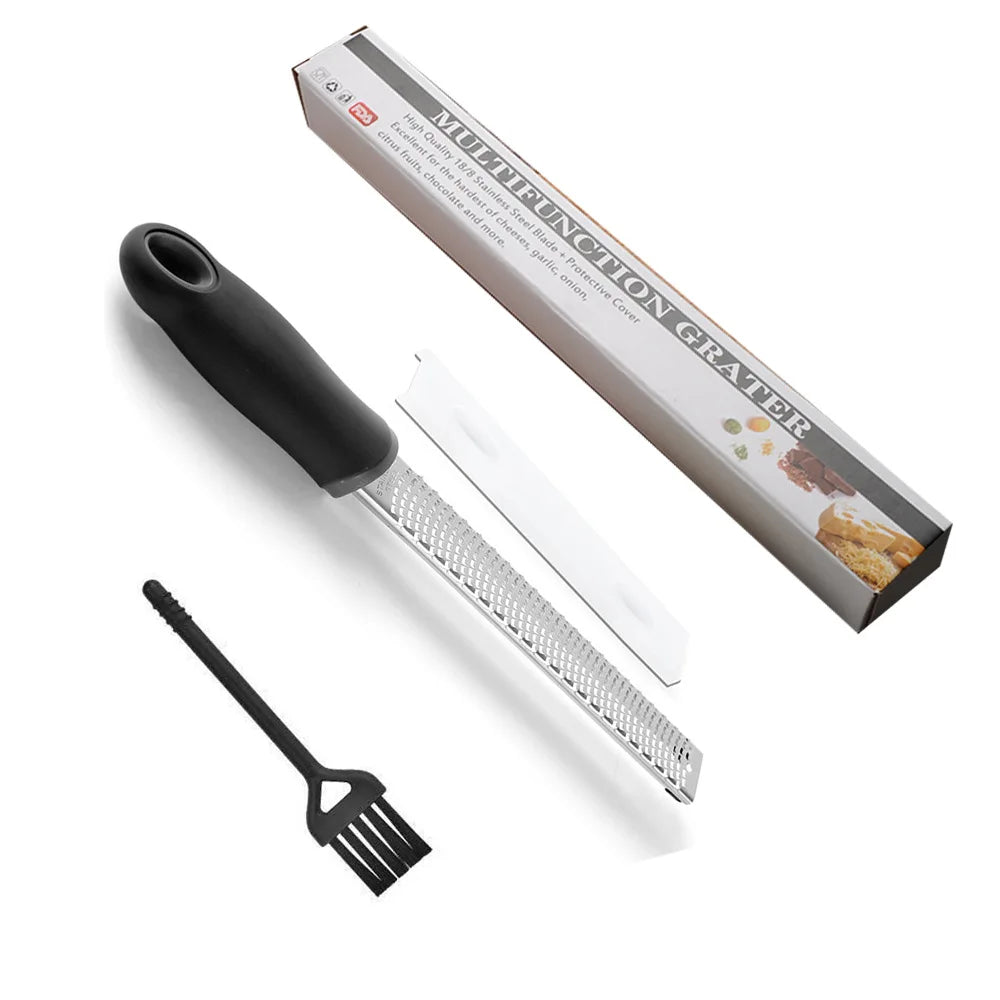 Stainless Steel Grater - Multi-Purpose for Cheese, Chocolate, Lemon