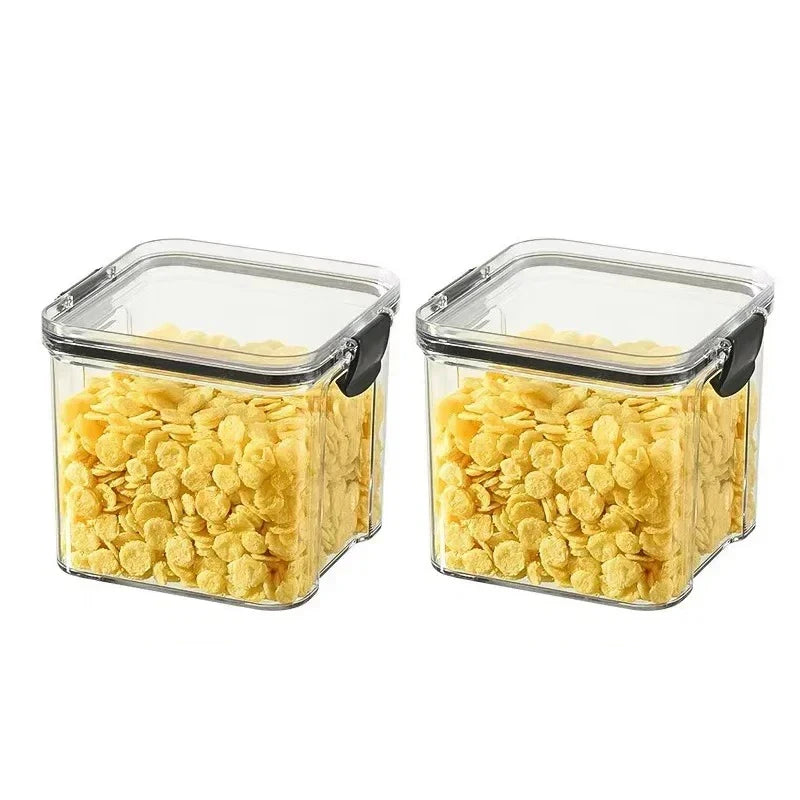 Sealed Storage Jars Set - Large Capacity Kitchen Organizer