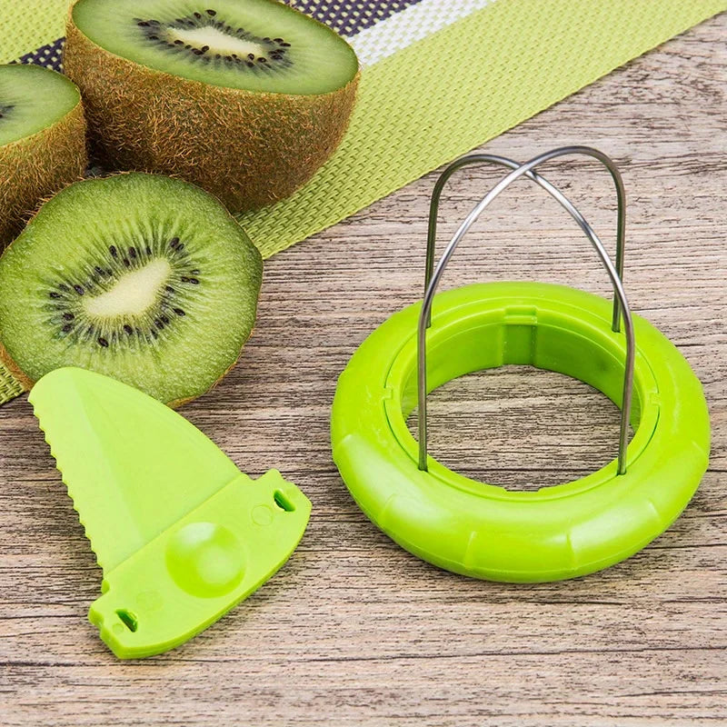 Kiwi Cutter and Peeler - Fast Fruit Slicer Tool