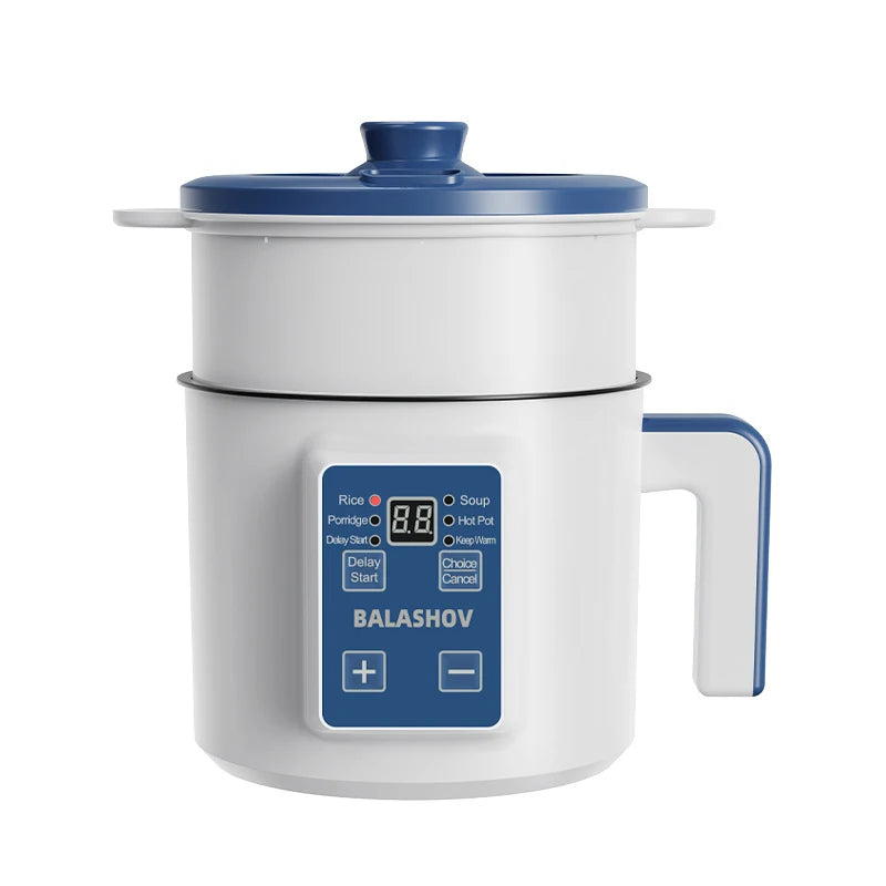 1.7L Electric Rice Cooker - Multi-Function Steamer Pot