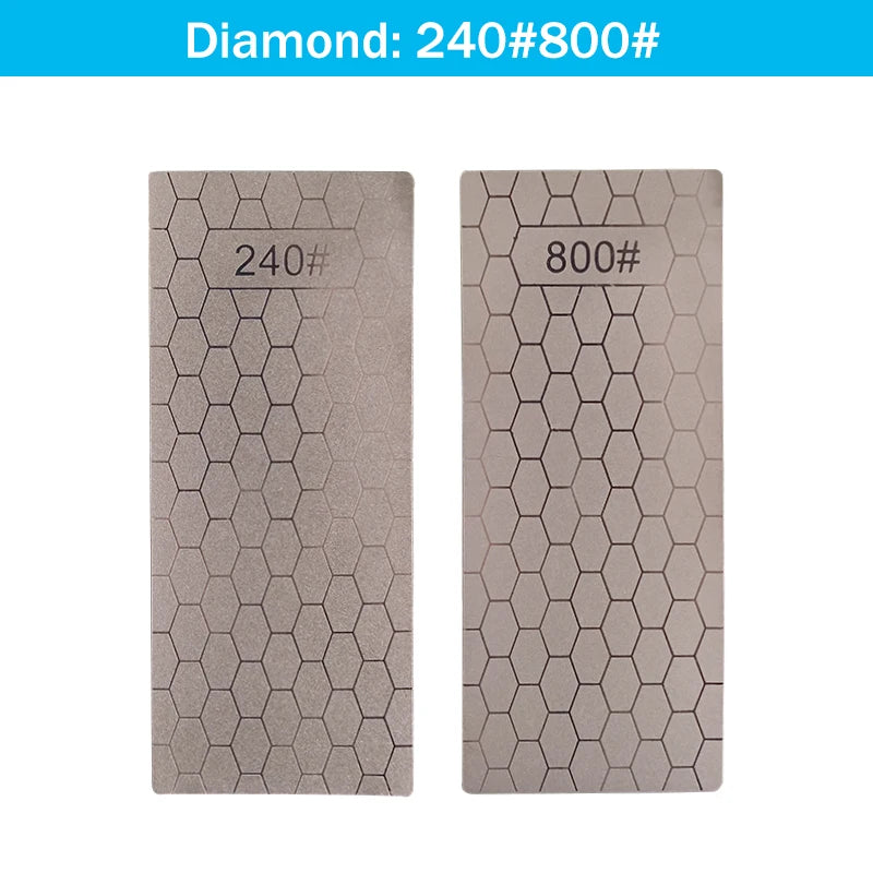 Diamond Knife Sharpening Stone - Whetstone Bar for Kitchen