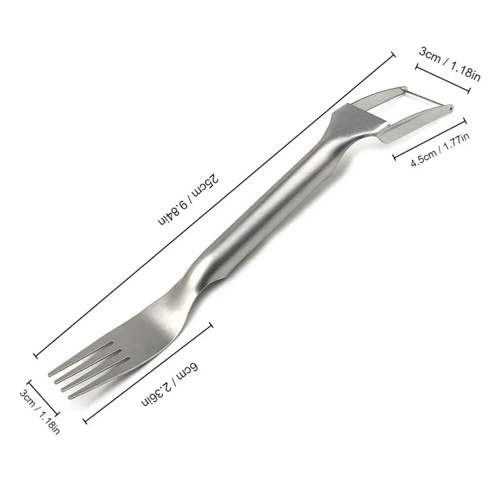 2-in-1 Watermelon Slicer - Portable Fork and Cutter Tool