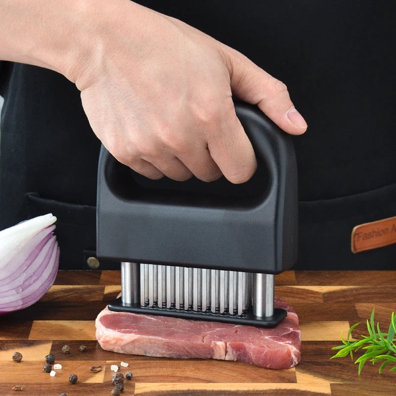 48-Pin Meat Tenderizer - Stainless Steel BBQ Tool