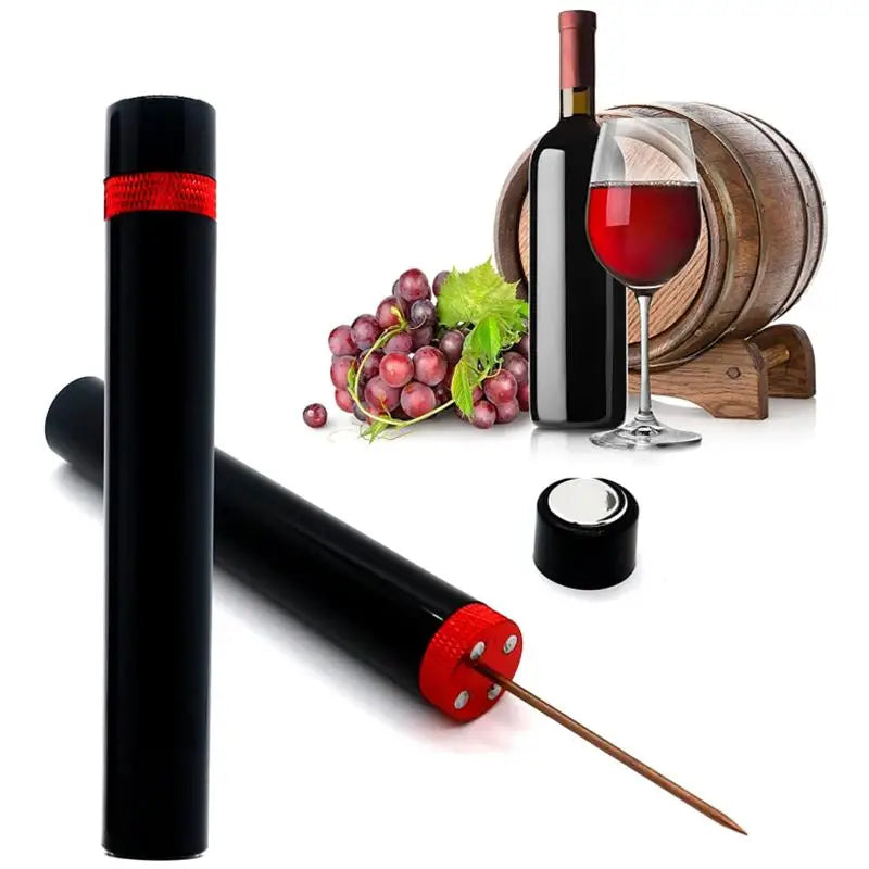 Air Pressure Wine Opener - Portable Stainless Steel Pin