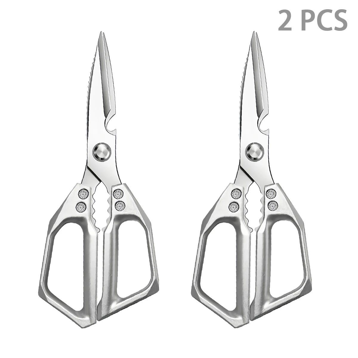 Stainless Steel Kitchen Shears - All-Purpose Food Scissors