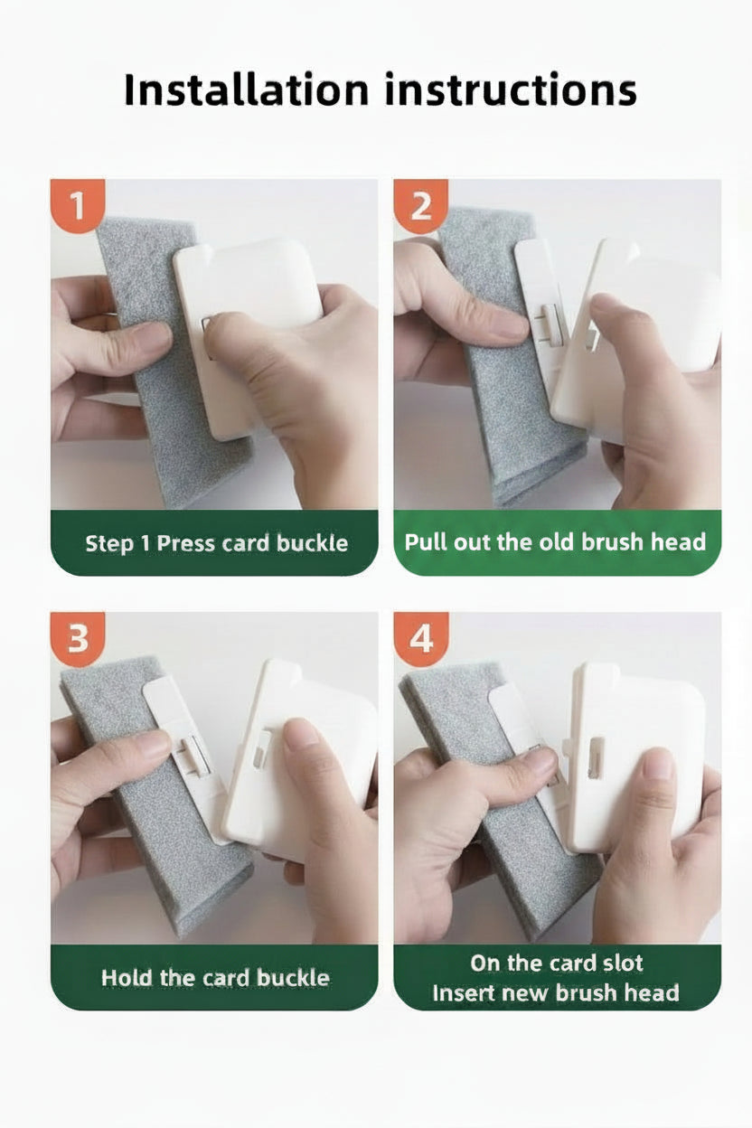 2-in-1 Groove & Window Slot Cleaning Brush