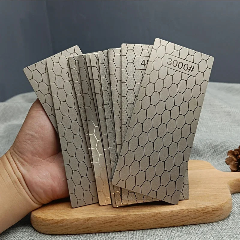 Diamond Knife Sharpening Stone - Whetstone Bar for Kitchen