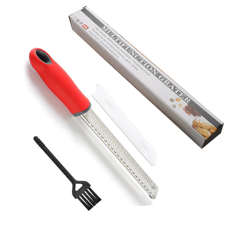Stainless Steel Grater - Multi-Purpose for Cheese, Chocolate, Lemon