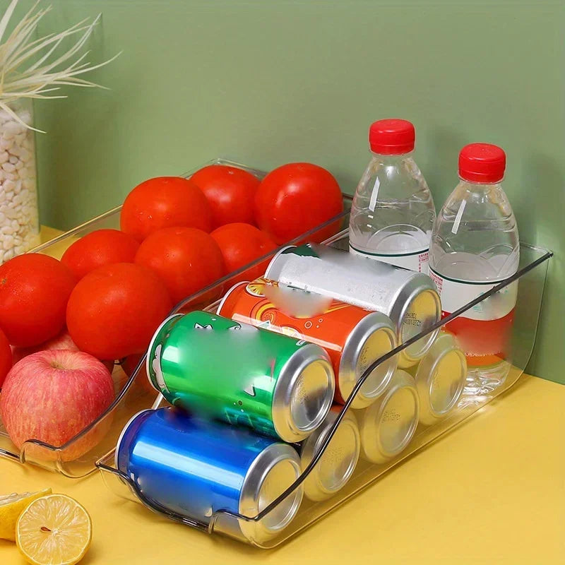 Refrigerator Can Organizer - Soda and Beverage Storage Basket