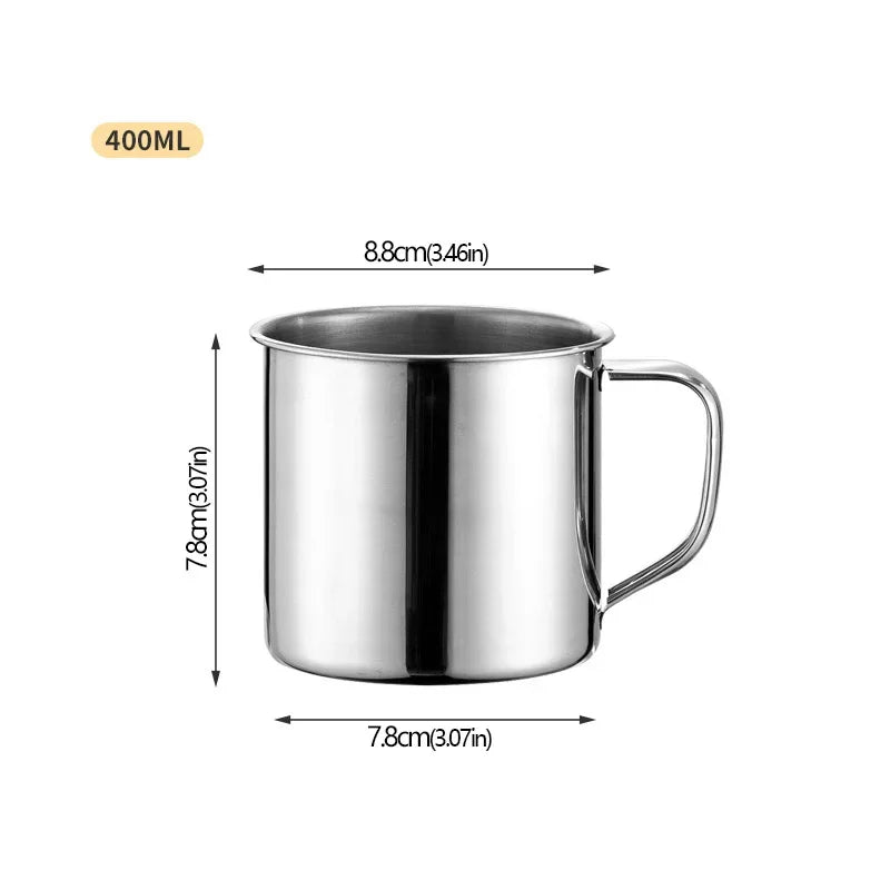 Stainless Steel Travel Mug - Portable Coffee Cup Tumbler