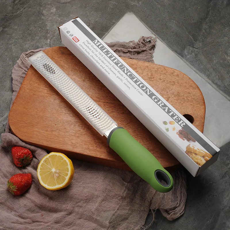 Stainless Steel Grater - Multi-Purpose for Cheese, Chocolate, Lemon