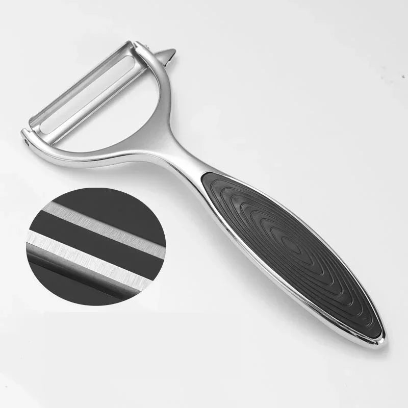 Multi-Function Vegetable Peeler - Stainless Steel Shredder and Grater