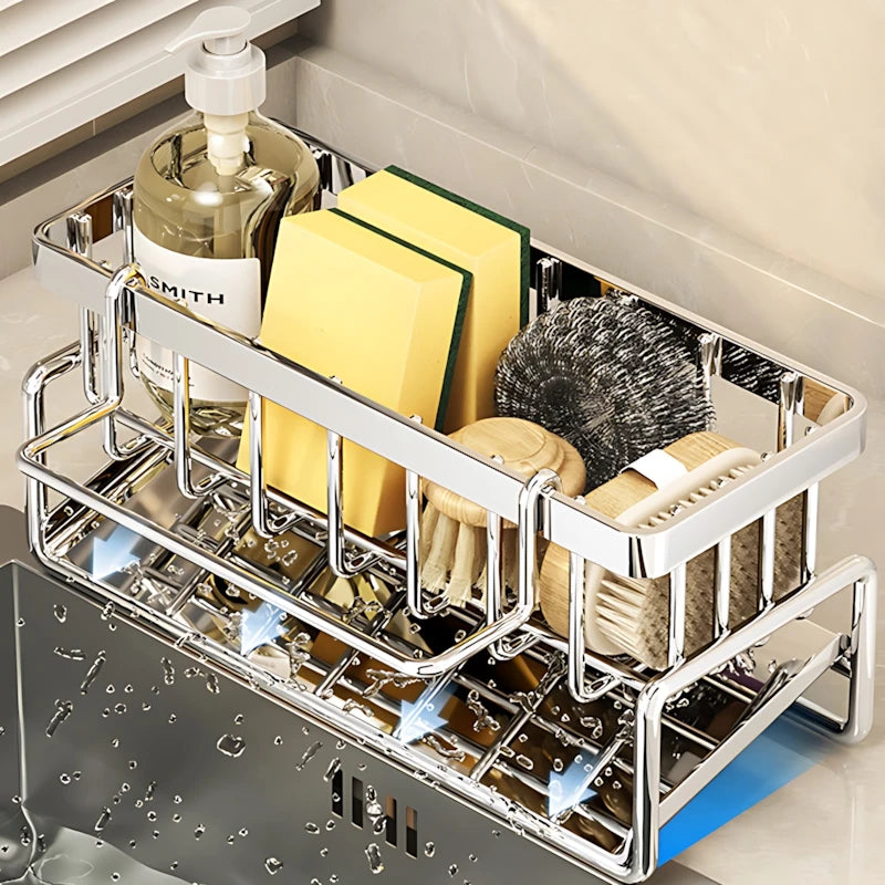 Over-Sink Drying Rack - Large Capacity Rust-Resistant Organizer