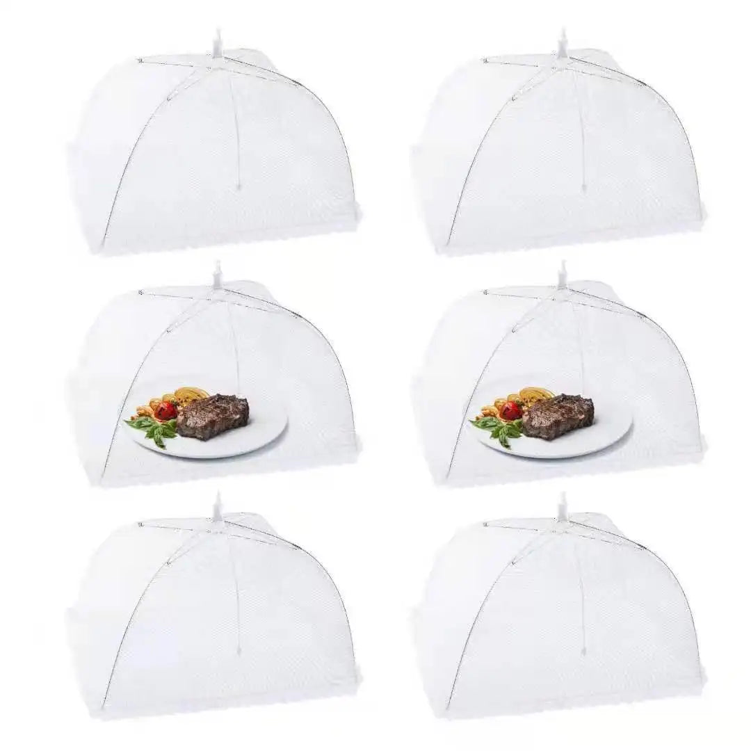 Pop-Up Food Mesh Cover - Foldable Insect-Proof Umbrella