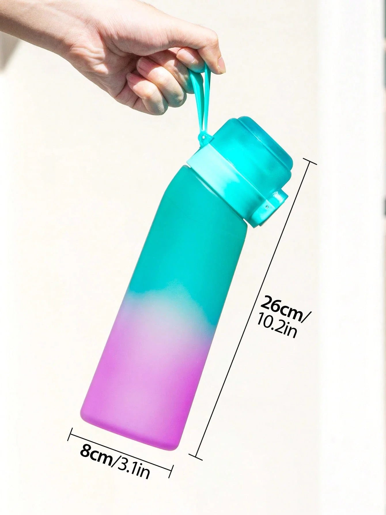 Gradient Air Water Bottle - with Bear Scent Flavor Pods