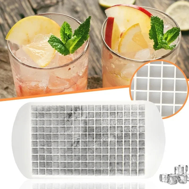 Large Ice Cube Tray - Jumbo Silicone Mold with Multiple Grids