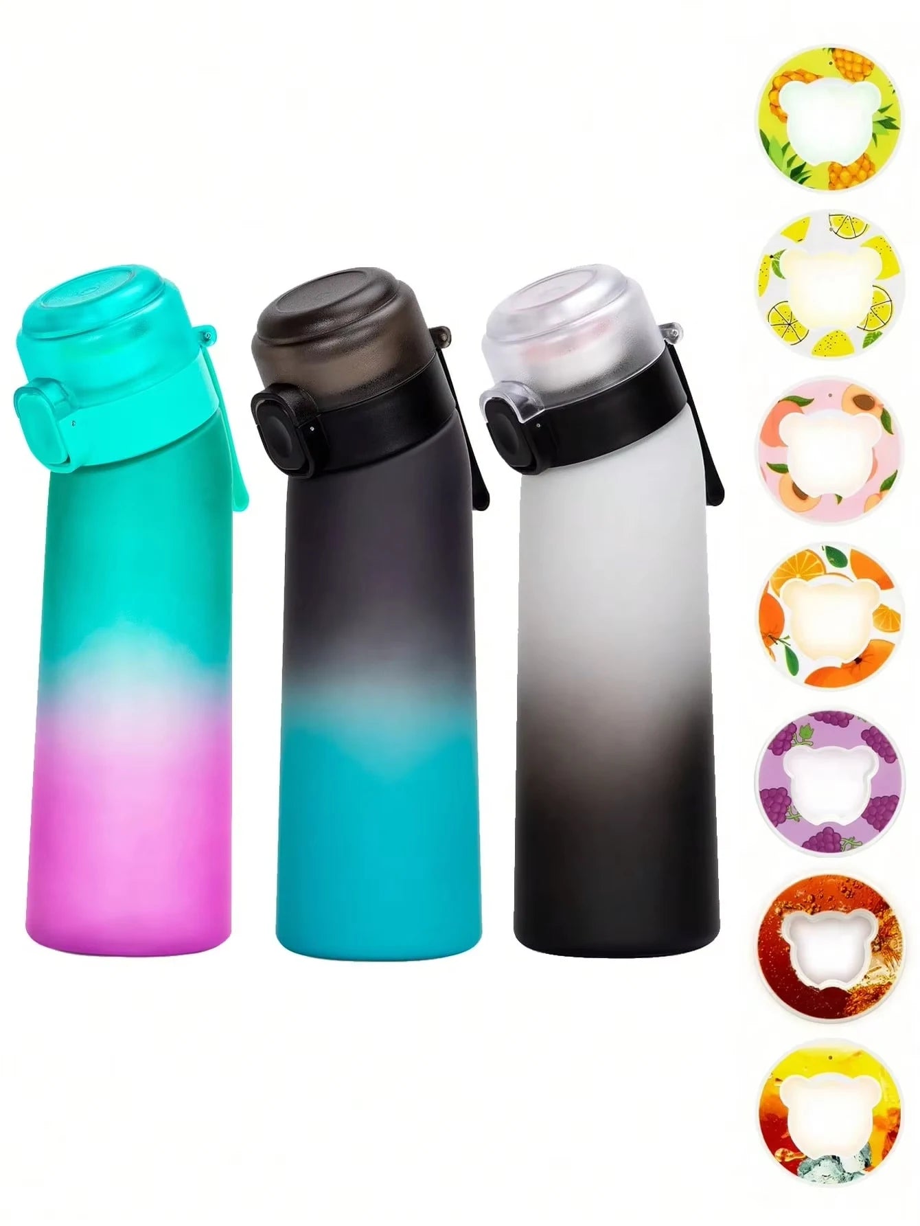 Gradient Air Water Bottle - with Bear Scent Flavor Pods
