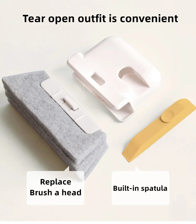 2-in-1 Groove & Window Slot Cleaning Brush