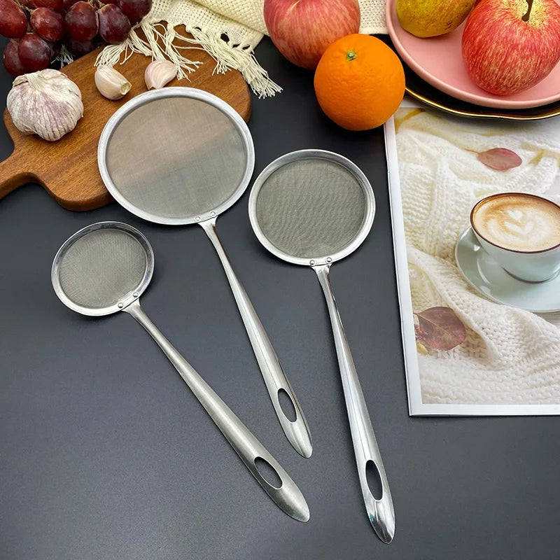 Oil Skimmer Spoon - Fat Separator for Frying and Cooking