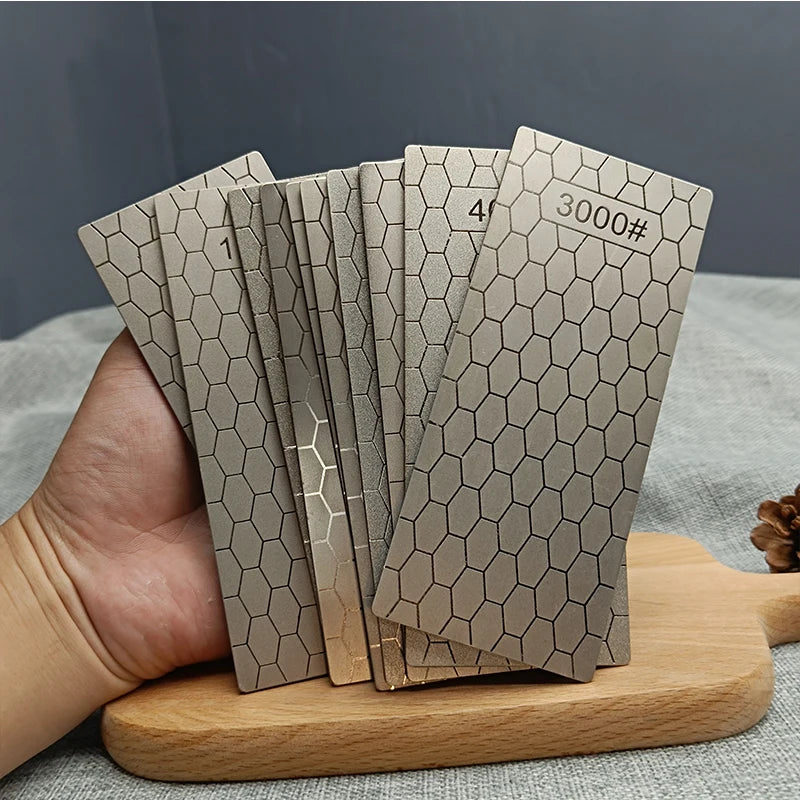 Diamond Knife Sharpening Stone - Whetstone Bar for Kitchen