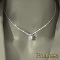 Promesse — Zircon Wrapped Oath Pendant Necklace