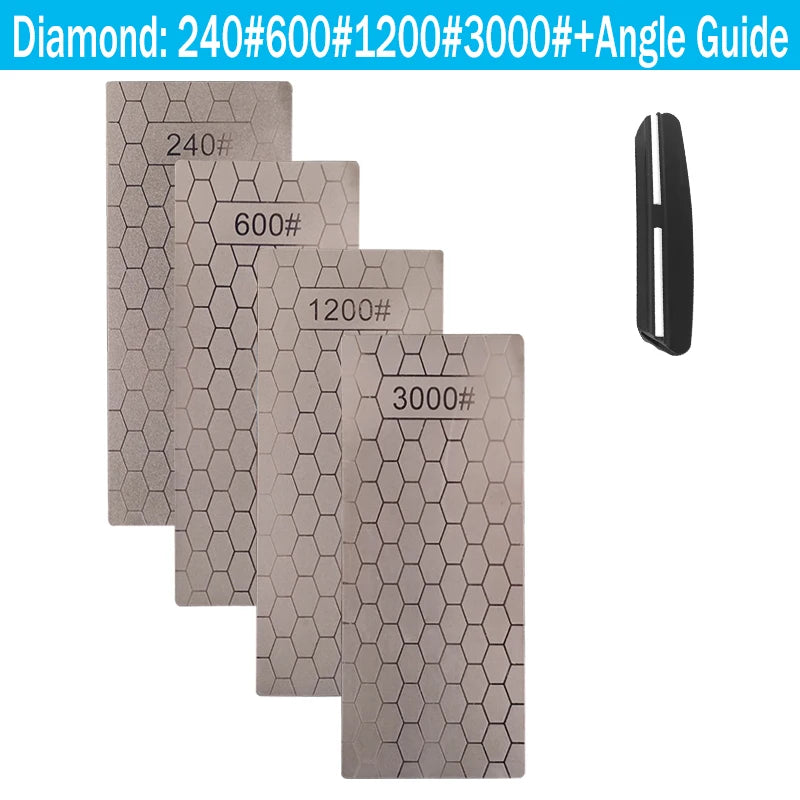 Diamond Knife Sharpening Stone - Whetstone Bar for Kitchen