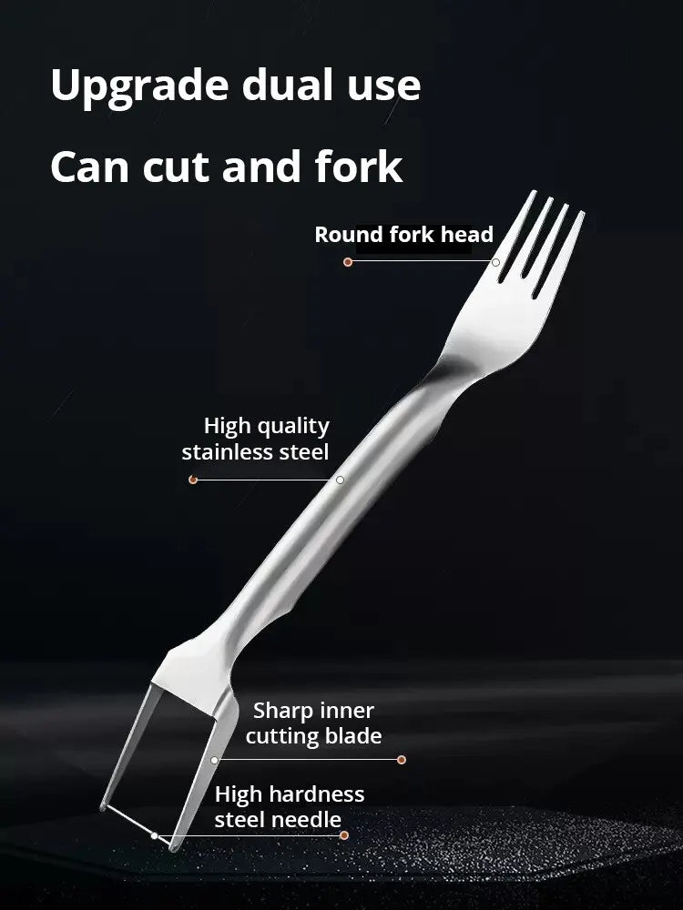 2-in-1 Watermelon Slicer - Portable Fork and Cutter Tool