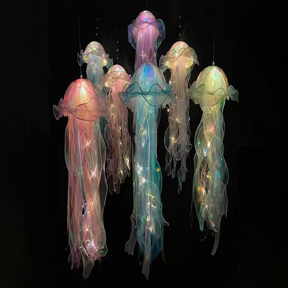 LED Glowing Jellyfish Lantern — 55cm Party & Home Decor