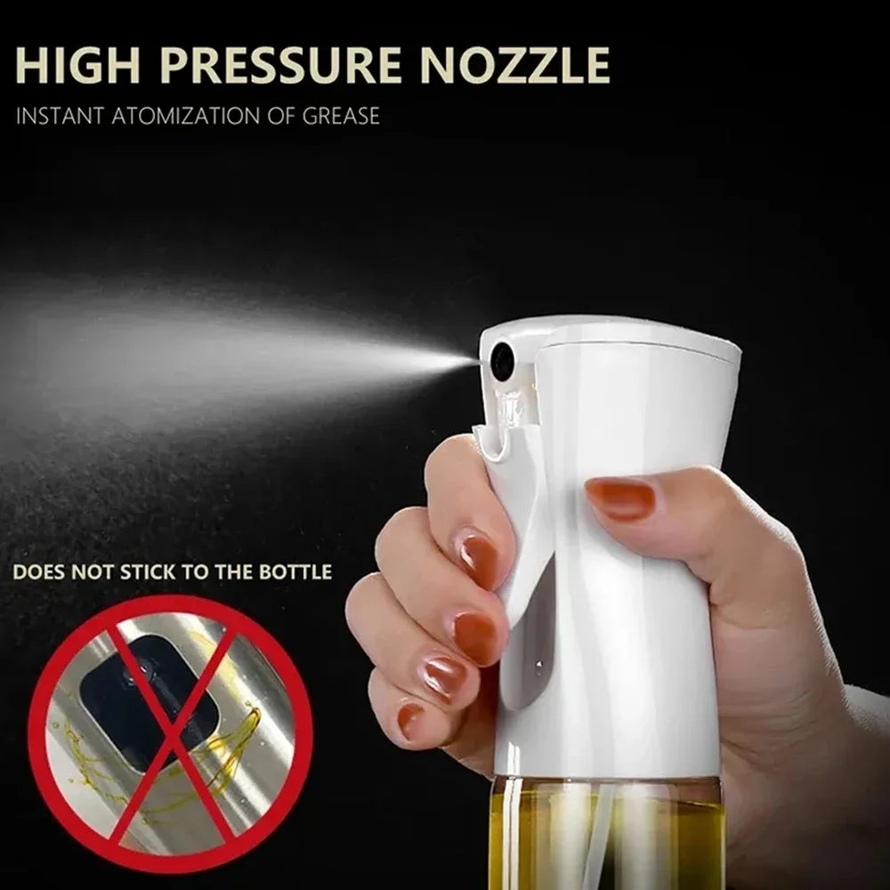 Oil Spray Bottle Set - Kitchen Cooking Dispenser for Olive Oil