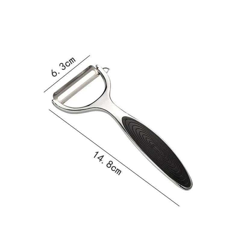 Multi-Function Vegetable Peeler - Stainless Steel Shredder and Grater