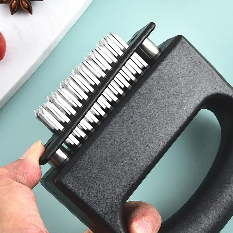 48-Pin Meat Tenderizer - Stainless Steel BBQ Tool