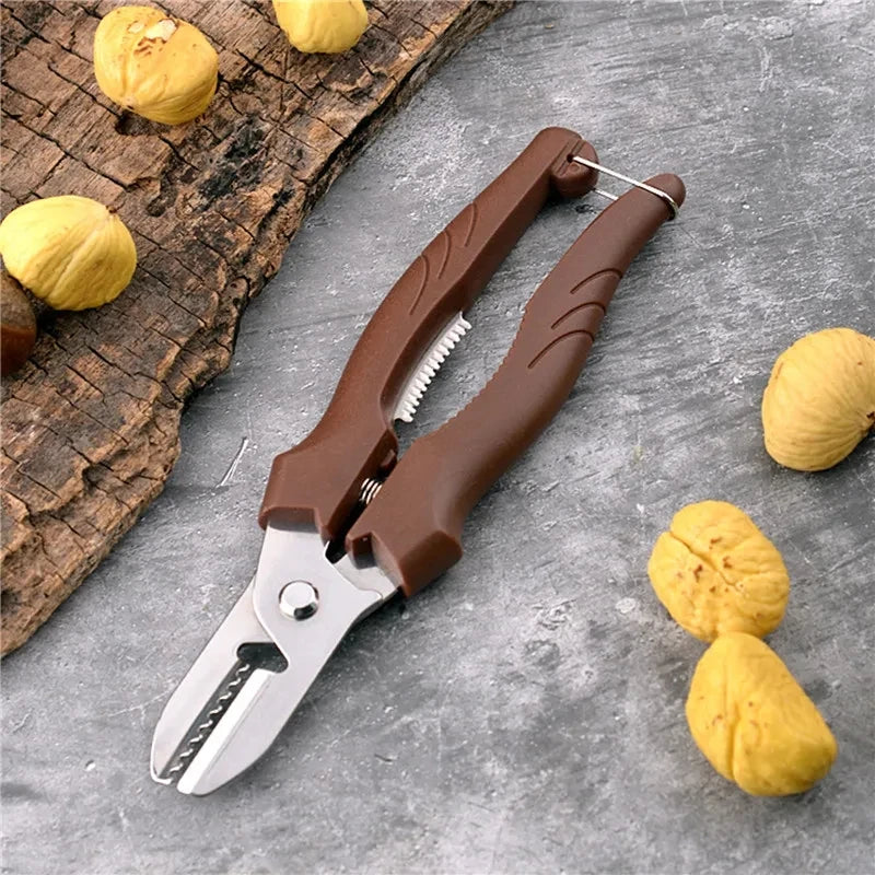 Multipurpose Chestnut Scissors - Shell Peeling and Cutting Tool