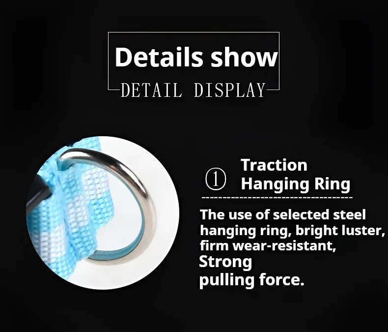 LED Dog Collar — Nylon Glow-in-the-Dark Night Safety Collar