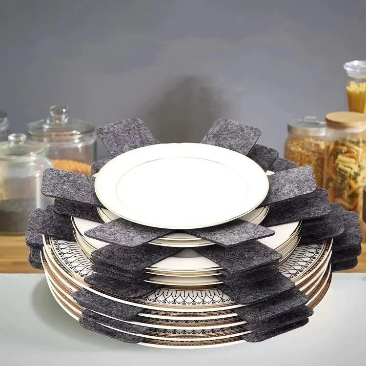 Heat-Resistant Felt Mats - 3PCS Non-Woven Pot Protectors