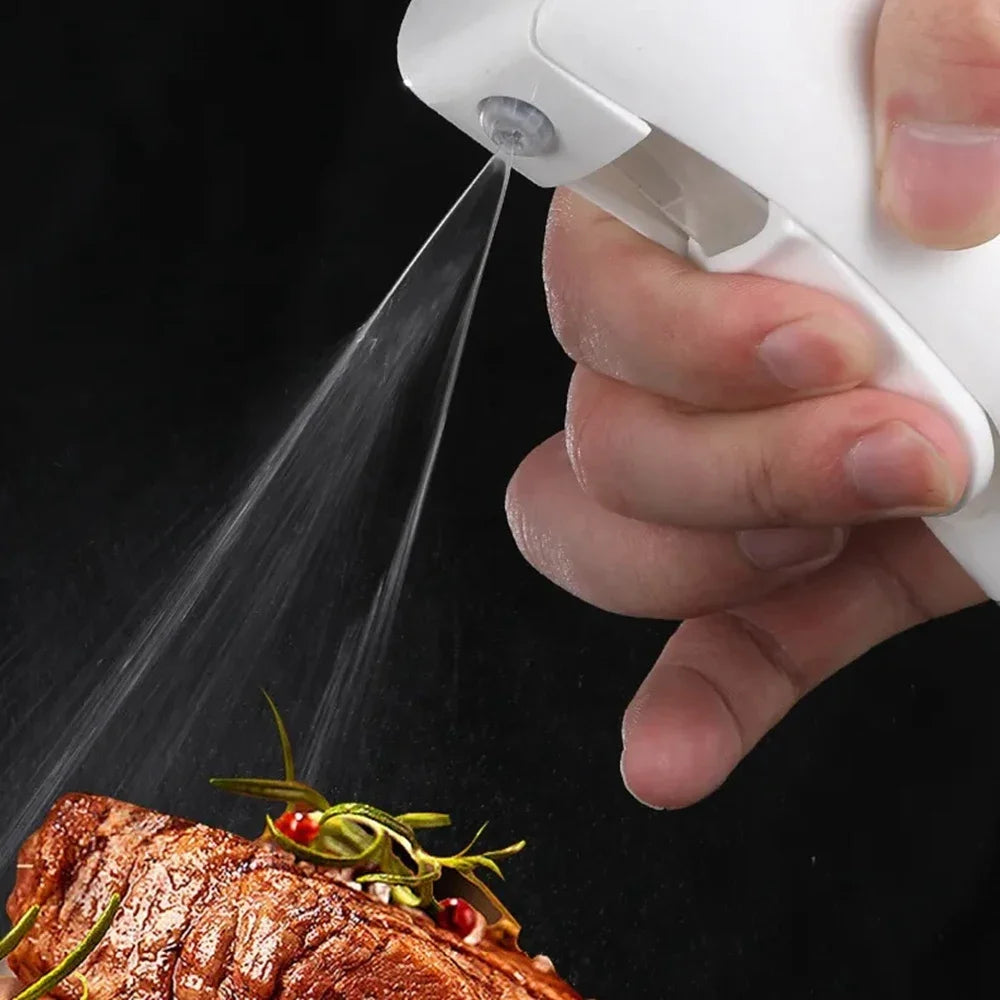 Oil Spray Bottle Set - Kitchen Cooking Dispenser for Olive Oil
