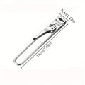 Manual Can Opener - Adjustable Stainless Steel Multi-Function Tool
