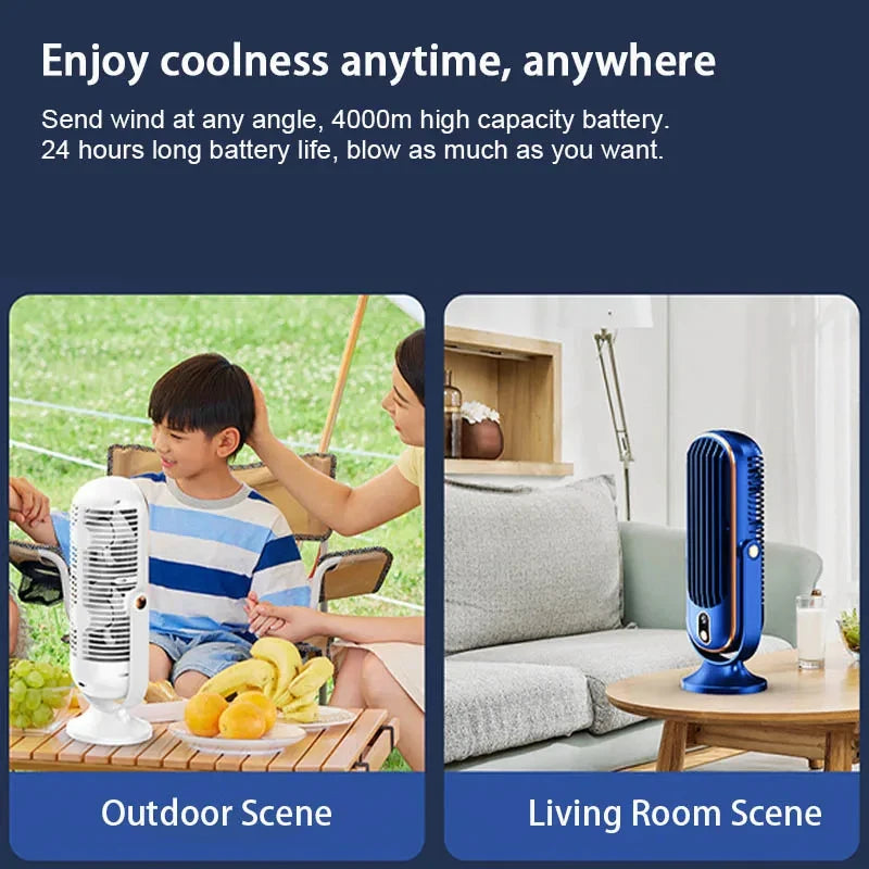 Portable Breeze  —               Rechargeable 360° Fan