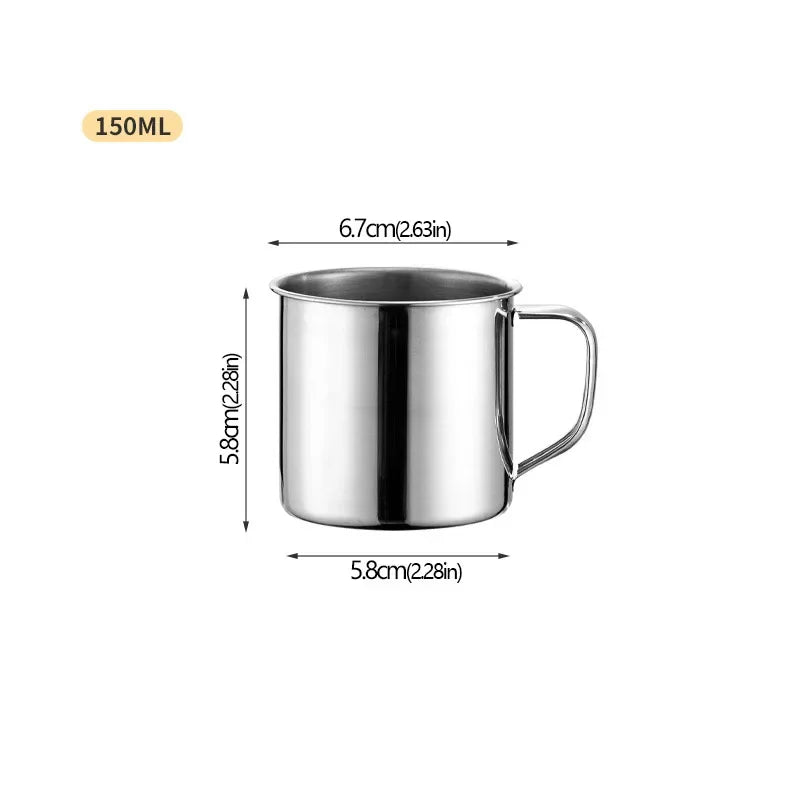 Stainless Steel Travel Mug - Portable Coffee Cup Tumbler