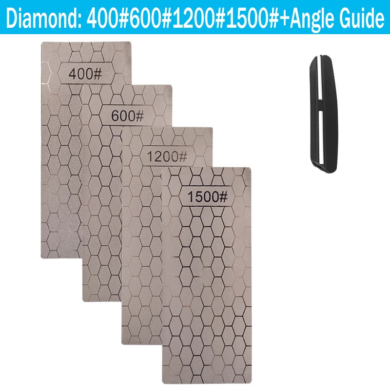 Diamond Knife Sharpening Stone - Whetstone Bar for Kitchen