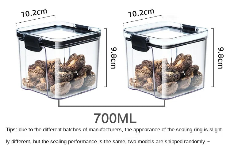 Sealed Storage Jars Set - Large Capacity Kitchen Organizer