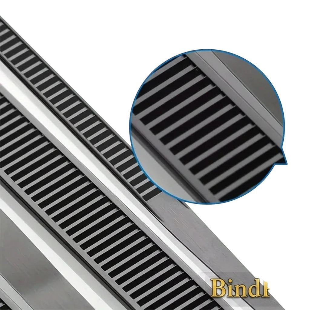 Gr8est BindPro black and white nylon cable ties featuring a close-up view of the self-locking serrated texture.