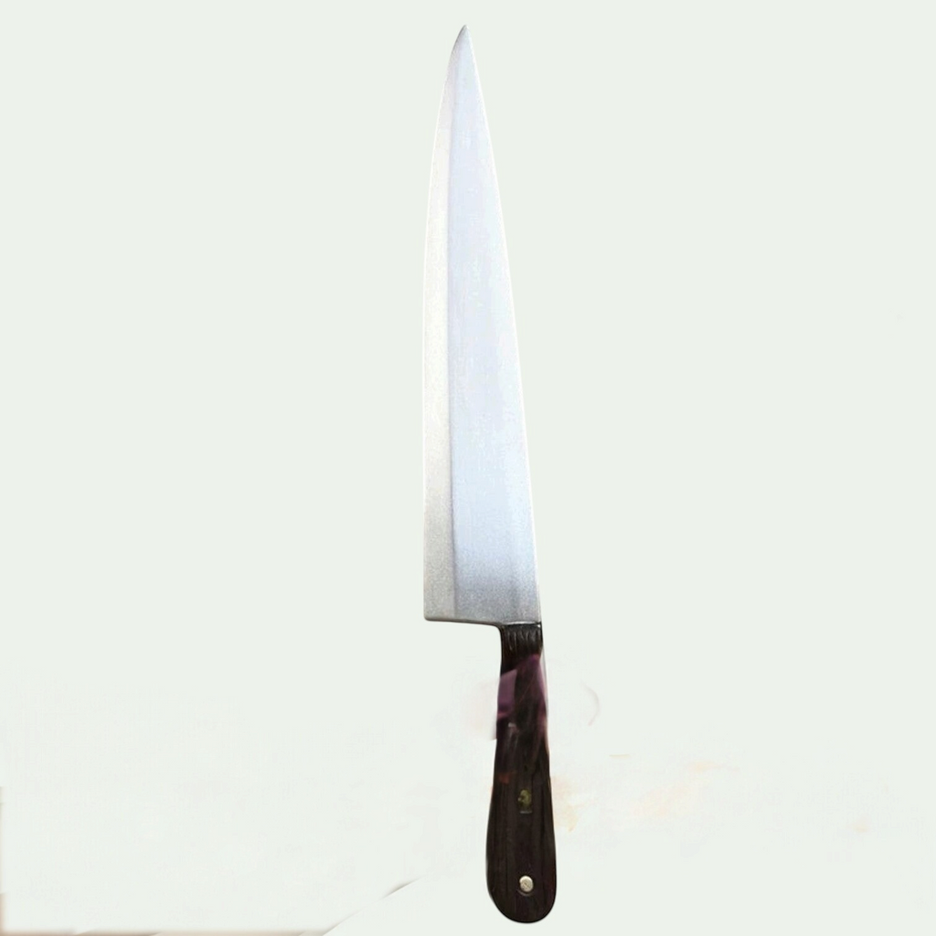 Gr8est FrightProp soft PU rubber kitchen knife costume prop held in hand for Halloween cosplay