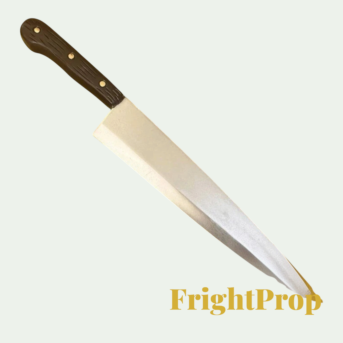 Gr8est FrightProp realistic kitchen knife costume accessory made of soft PU rubber for Halloween and cosplay