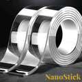 Gr8est heavy-duty transparent nano double-sided tape roll for waterproof and traceless mounting