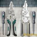Gr8est WirePro multi-function stainless steel wire stripper and electrician pliers with ergonomic non-slip handles