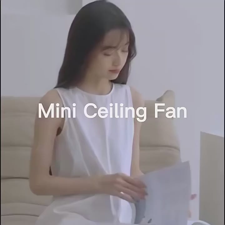 ChillHeaven - Portable Rechargeable Ceiling & Floor Fan